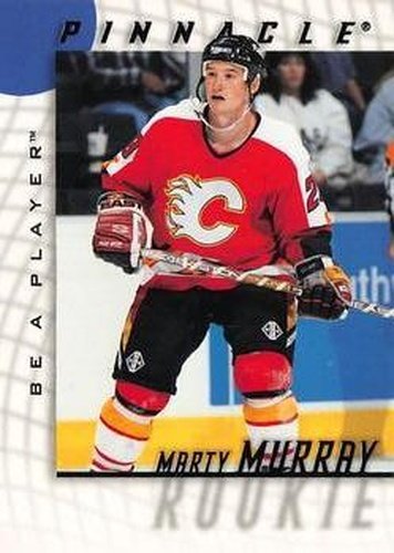 #199 Marty Murray - Calgary Flames - 1997-98 Pinnacle Be a Player Hockey