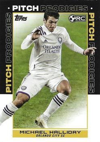 #199 Michael Halliday - Orlando City SC - 2021 Topps MLS Soccer