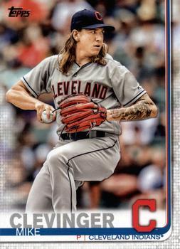 #199 Mike Clevinger - Cleveland Indians - 2019 Topps Baseball