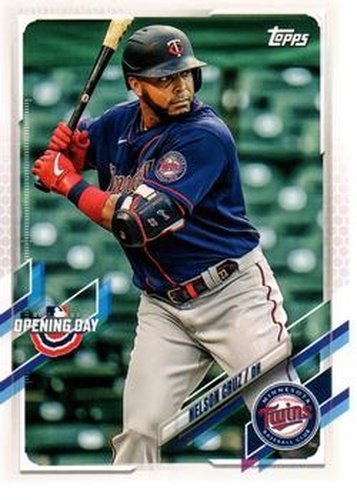 #199 Nelson Cruz - Minnesota Twins - 2021 Topps Opening Day Baseball