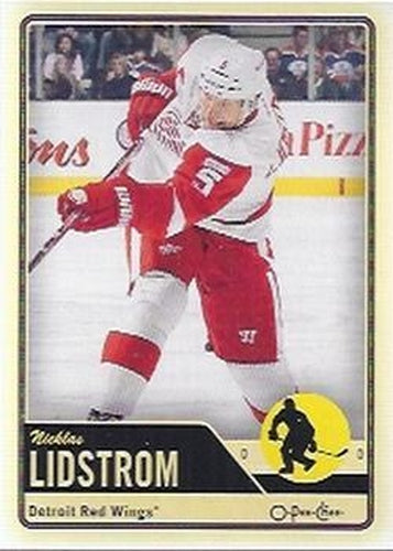 #199 Nicklas Lidstrom - Detroit Red Wings - 2012-13 O-Pee-Chee Hockey
