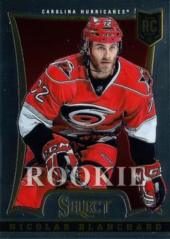 #199 Nicolas Blanchard - Carolina Hurricanes - 2013-14 Panini Select Hockey