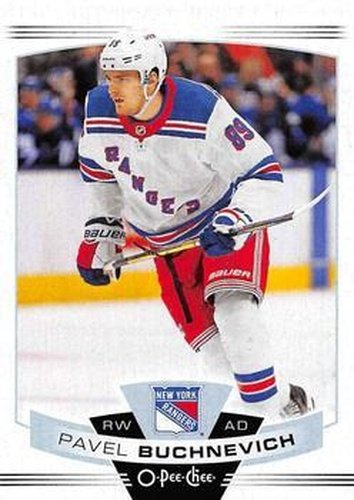 #199 Pavel Buchnevich - New York Rangers - 2019-20 O-Pee-Chee Hockey