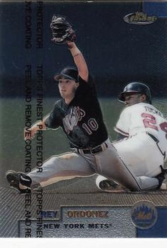 #199 Rey Ordonez - New York Mets - 1999 Finest Baseball