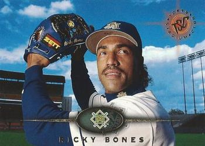 #199 Ricky Bones - Milwaukee Brewers - 1995 Stadium Club Baseball