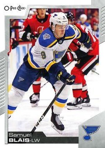 #199 Samuel Blais - St. Louis Blues - 2020-21 O-Pee-Chee Hockey