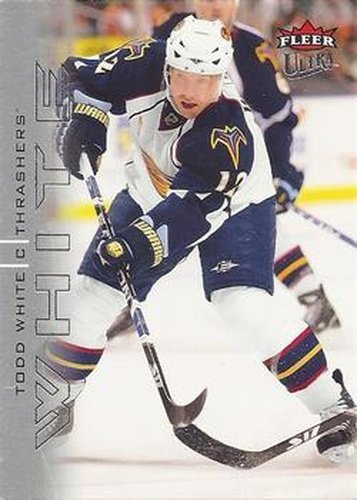 #199 Todd White - Atlanta Thrashers - 2009-10 Ultra Hockey