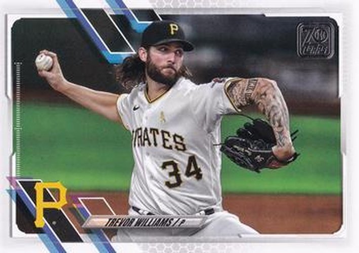 #199 Trevor Williams - Pittsburgh Pirates - 2021 Topps Baseball