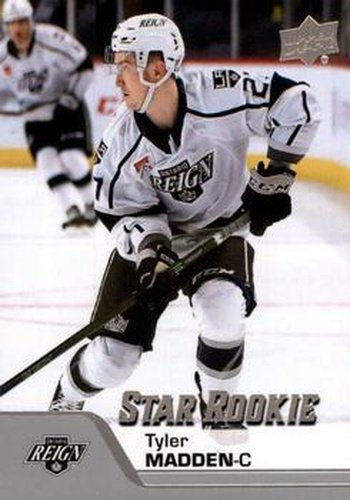 #199 Tyler Madden - Ontario Reign - 2020-21 Upper Deck AHL Hockey