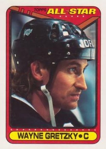 #199 Wayne Gretzky - Los Angeles Kings - 1990-91 Topps Hockey