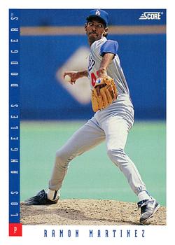 #199 Ramon Martinez - Los Angeles Dodgers - 1993 Score Baseball