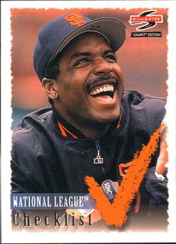 #199 Barry Bonds - San Francisco Giants - 1995 Summit Baseball