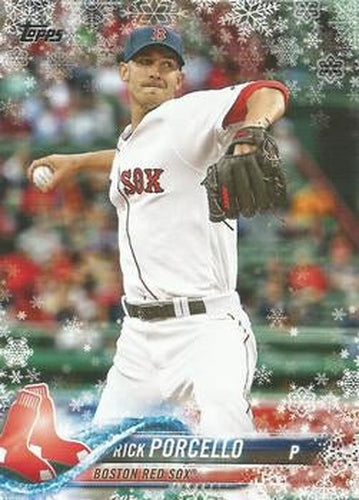 #HMW199 Rick Porcello - Boston Red Sox - 2018 Topps Holiday Baseball