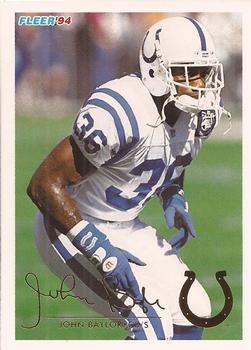 #199 John Baylor - Indianapolis Colts - 1994 Fleer Football