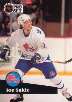 #199 Joe Sakic - 1991-92 Pro Set Hockey