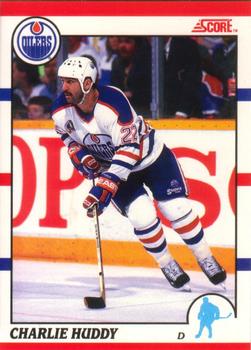 #199 Charlie Huddy - Edmonton Oilers - 1990-91 Score Canadian Hockey