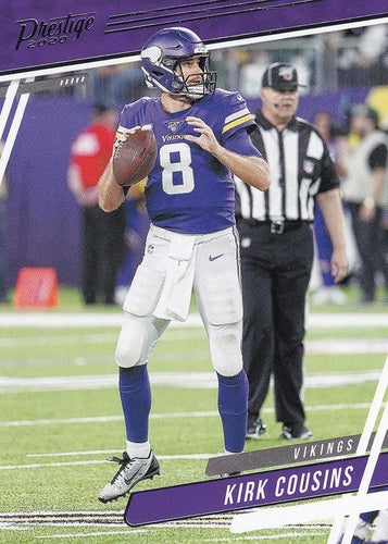 #199 Kirk Cousins - Minnesota Vikings - 2020 Panini Prestige Football