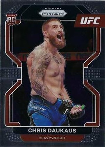 #199 Chris Daukaus - 2022 Panini Prizm UFC MMA