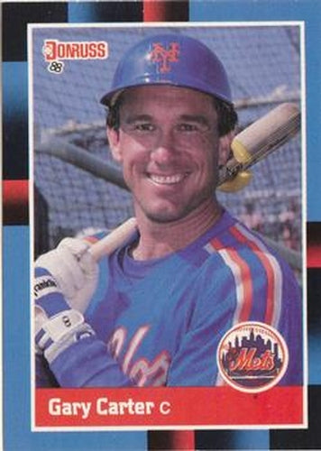 #199 Gary Carter - New York Mets - 1988 Donruss Baseball