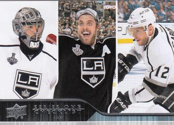 #199 Jonathan Quick / Anze Kopitar / Marian Gaborik - Los Angeles Kings - 2014-15 Upper Deck Hockey