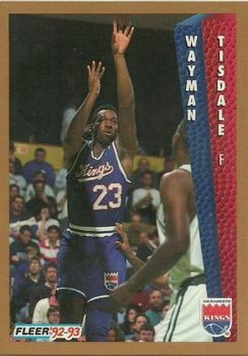 #199 Wayman Tisdale - Sacramento Kings - 1992-93 Fleer Basketball