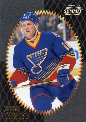 #199 Brett Hull - St. Louis Blues - 1996-97 Summit Hockey