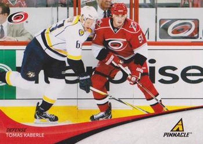 #199 Tomas Kaberle - Carolina Hurricanes - 2011-12 Panini Pinnacle Hockey
