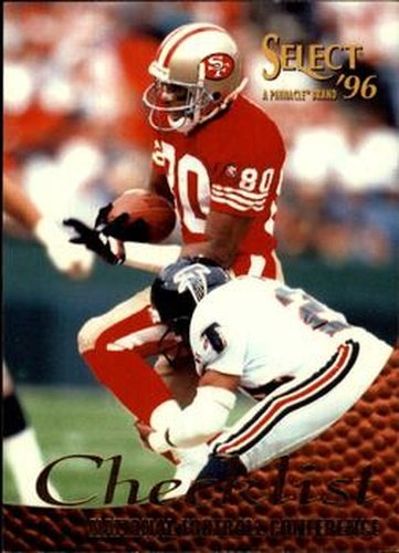 #199 Jerry Rice - San Francisco 49ers - 1996 Select Football