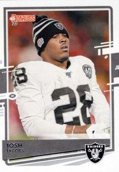 #199b Josh Jacobs - Las Vegas Raiders - 2020 Donruss Football