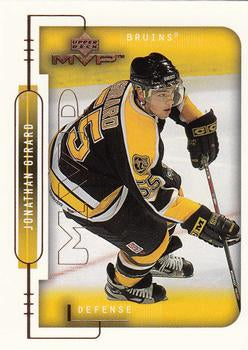 #19 Jonathan Girard - Boston Bruins - 1999-00 Upper Deck MVP Hockey