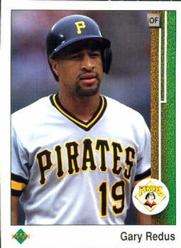 #419 Gary Redus - Pittsburgh Pirates - 1989 Upper Deck Baseball