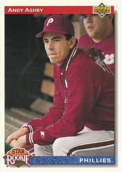 #19 Andy Ashby - Philadelphia Phillies - 1992 Upper Deck Baseball