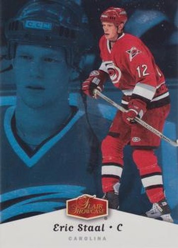 #19 Eric Staal - Carolina Hurricanes - 2006-07 Flair Showcase Hockey