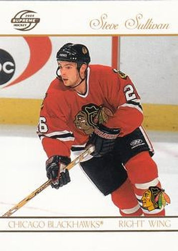 #19 Steve Sullivan - Chicago Blackhawks - 2003-04 Pacific Supreme Hockey