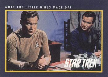 #19 What Are Little Girls Made Of? - 1991 Impel Star Trek 25th Anniversary