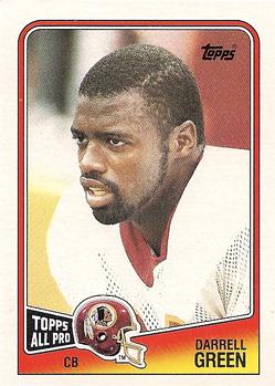 #19 Darrell Green - Washington Redskins - 1988 Topps Football
