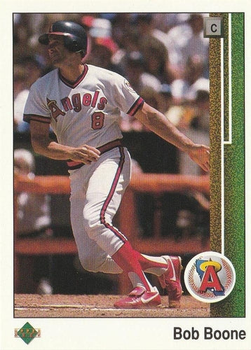 #119 Bob Boone - California Angels - 1989 Upper Deck Baseball