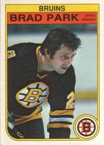 #19 Brad Park - Boston Bruins - 1982-83 O-Pee-Chee Hockey