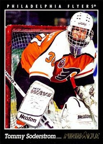 #19 Tommy Soderstrom - Philadelphia Flyers - 1993-94 Pinnacle Hockey