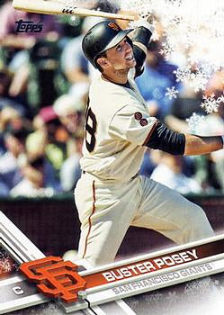 #HMW19 Buster Posey - San Francisco Giants - 2017 Topps Holiday Baseball