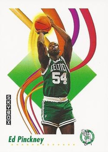 #19 Ed Pinckney - Boston Celtics - 1991-92 SkyBox Basketball