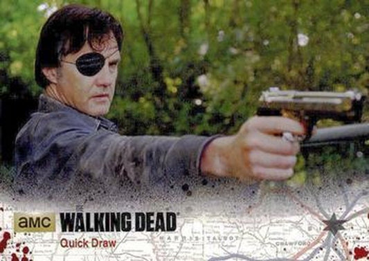 #19 Quick Draw - 2016 Cryptozoic The Walking Dead Season 4: Part 1