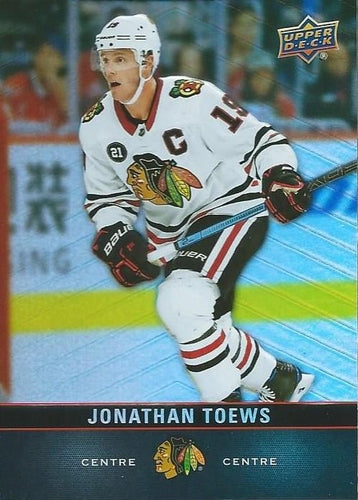 #19 Jonathan Toews - Chicago Blackhawks - 2019-20 Upper Deck Tim Hortons Hockey