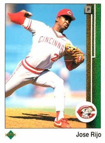 #619 Jose Rijo - Cincinnati Reds - 1989 Upper Deck Baseball
