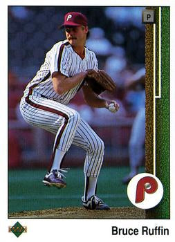 #319 Bruce Ruffin - Philadelphia Phillies - 1989 Upper Deck Baseball
