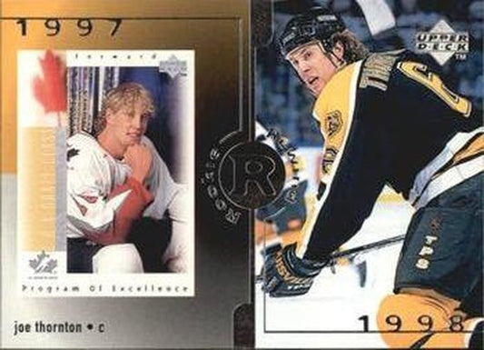 #19 Joe Thornton - Boston Bruins - 1998-99 Upper Deck Hockey