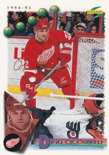 #19 Dino Ciccarelli - Detroit Red Wings - 1994-95 Score Hockey