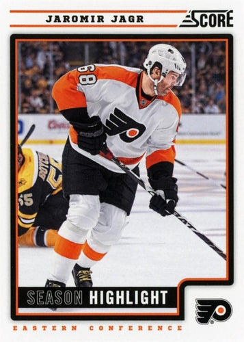 #19 Jaromir Jagr - Philadelphia Flyers - 2012-13 Score Hockey