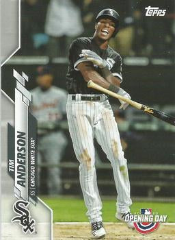 #19 Tim Anderson - Chicago White Sox - 2020 Topps Opening Day Baseball