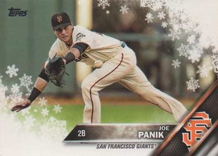 #HMW19 Joe Panik - San Francisco Giants - 2016 Topps Holiday Baseball